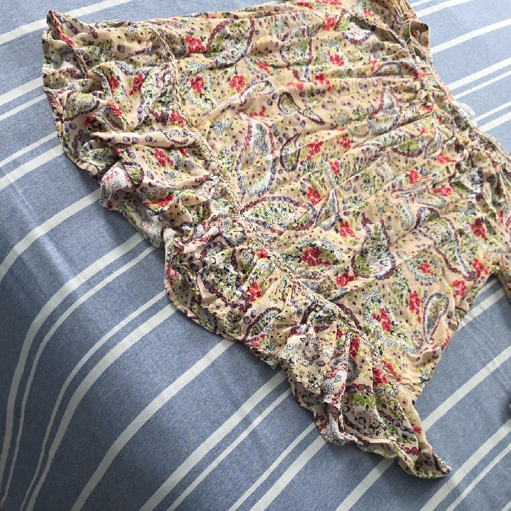 Fever Multicolor Paisley Blouse - Picture 4 of 4